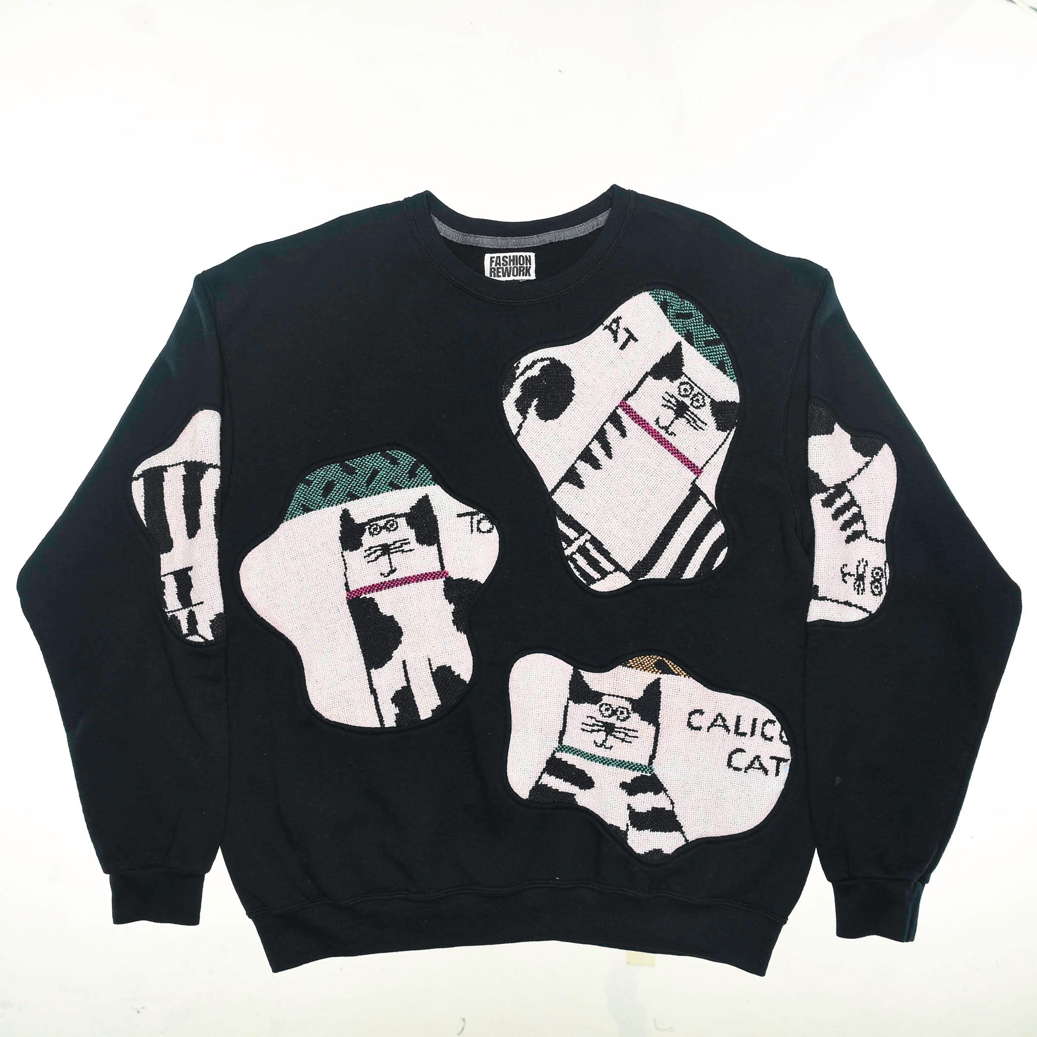 Calico Cat Amoeba Tapestry Pullover