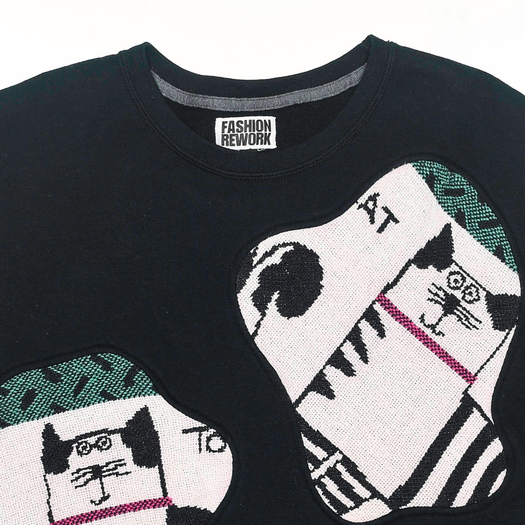 Calico Cat Amoeba Tapestry Pullover