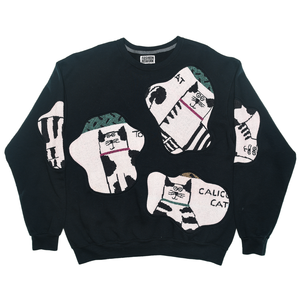 Calico Cat Amoeba Tapestry Pullover