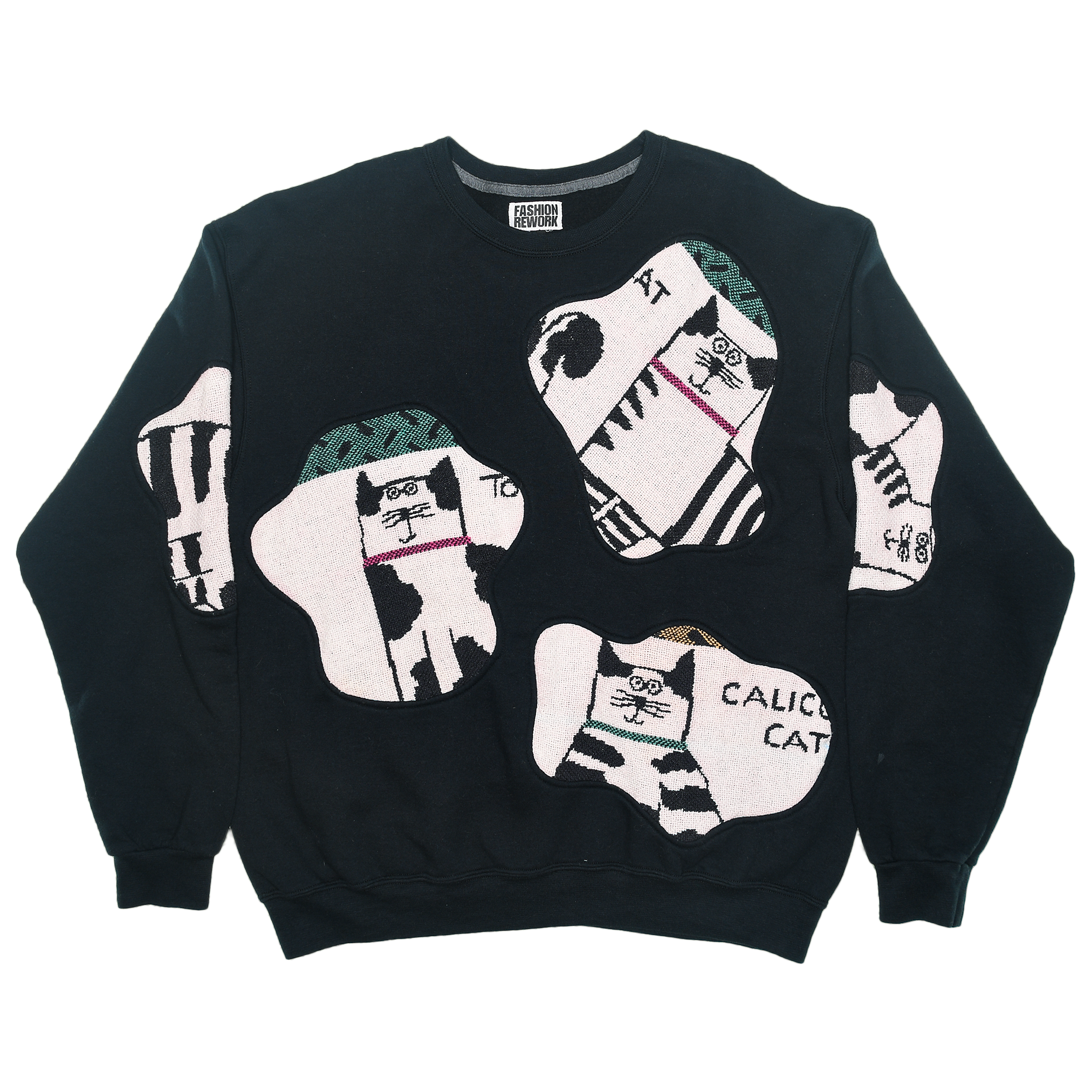 Calico Cat Amoeba Tapestry Pullover