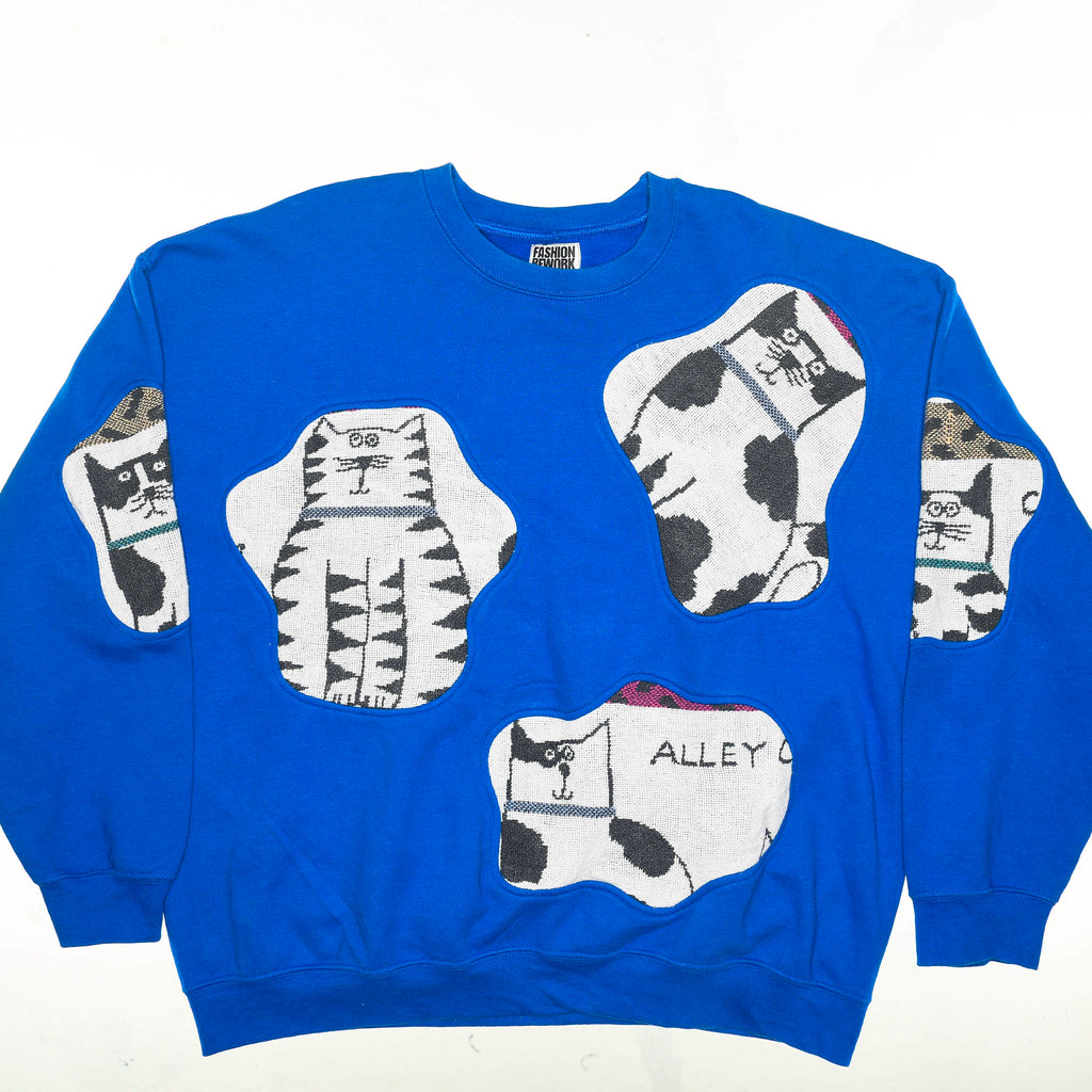 Tom Cat Amoeba Tapestry Pullover