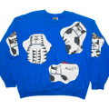 Tom Cat Amoeba Tapestry Pullover