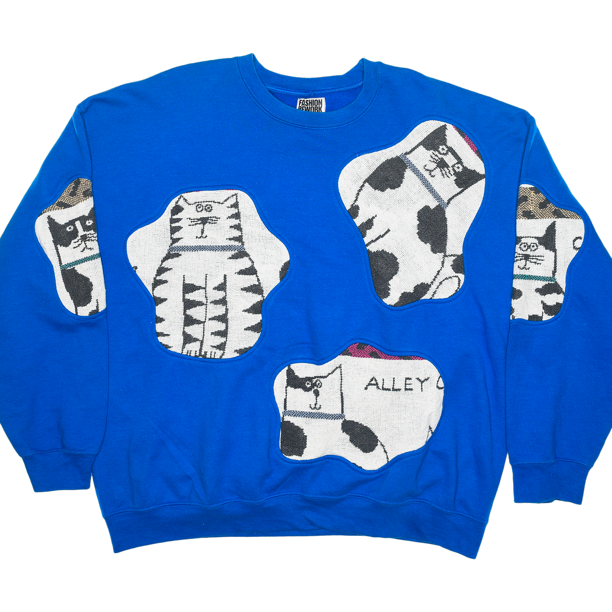Tom Cat Amoeba Tapestry Pullover