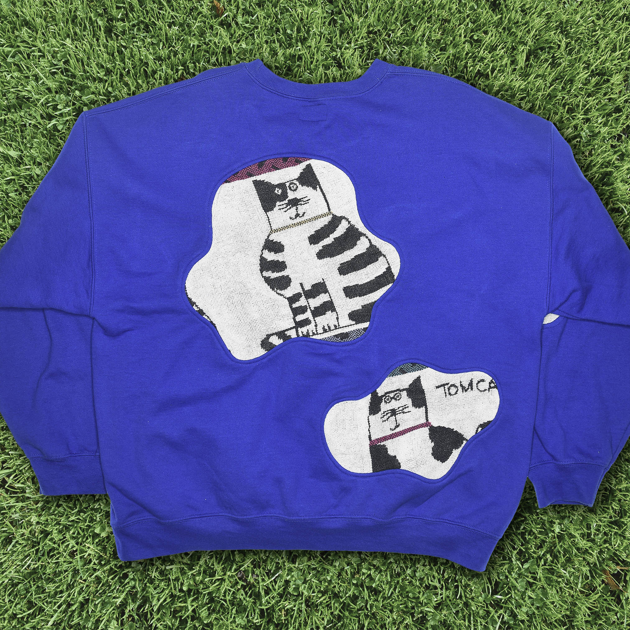 Tom Cat Amoeba Tapestry Pullover