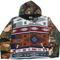 Southwest Wild Horses Double Tapestry Zip Through