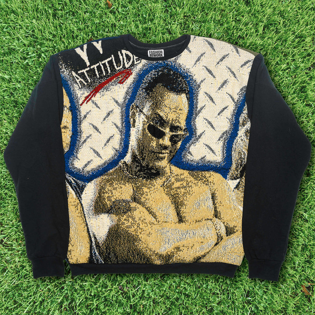 Dwayne "The Rock" Johnson Full Tapestry Panel Pullover