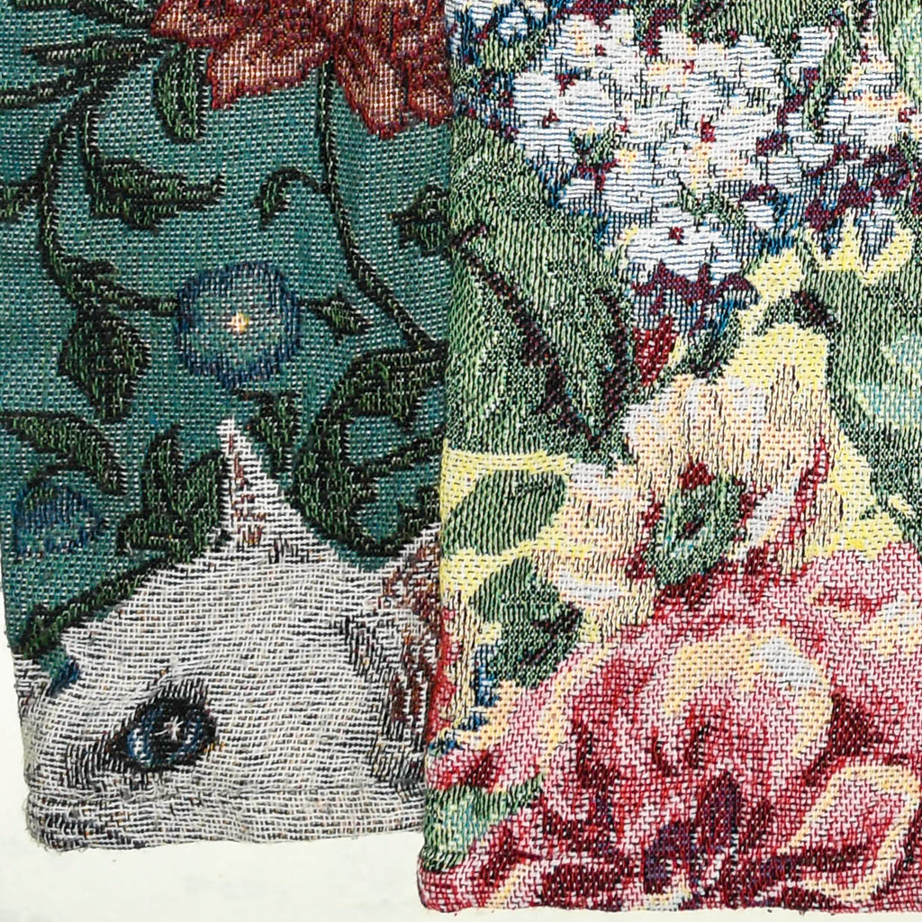 Floral Victorian Cat Full Tapestry Zip Up