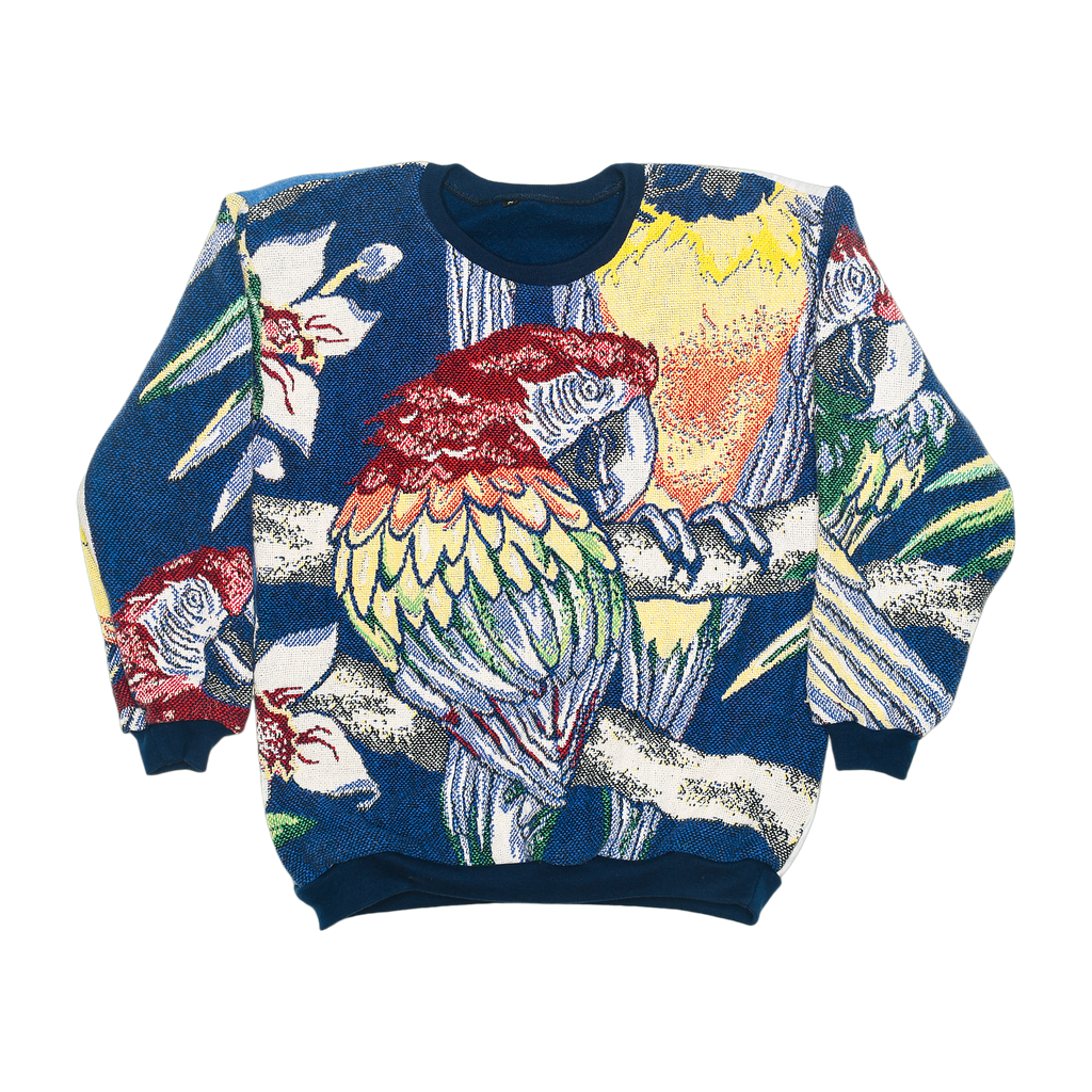 Parrot Full Tapestry Panel Pullover