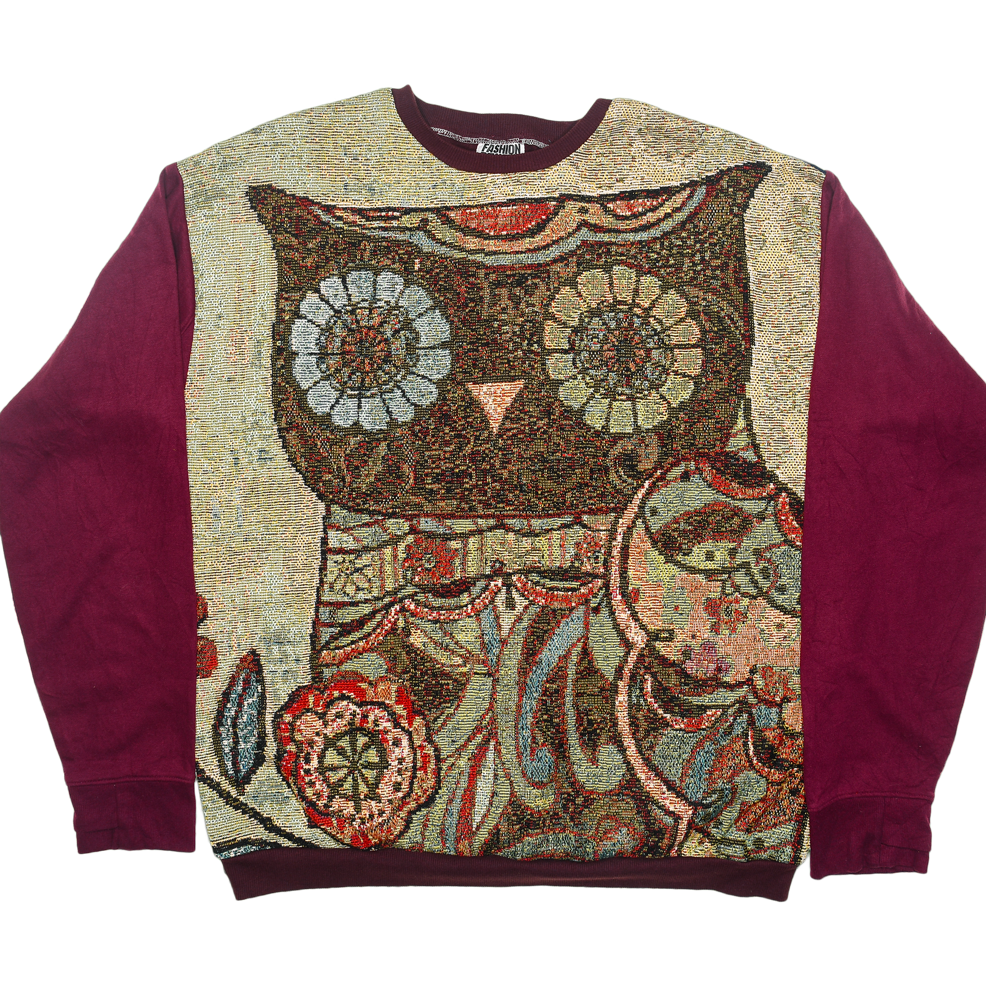 Midnight Owl Full Tapestry Panel Pullover