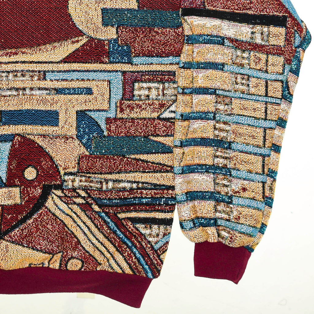 Art Brut Outsider Art Augustin Lesage Full Tapestry Pullover