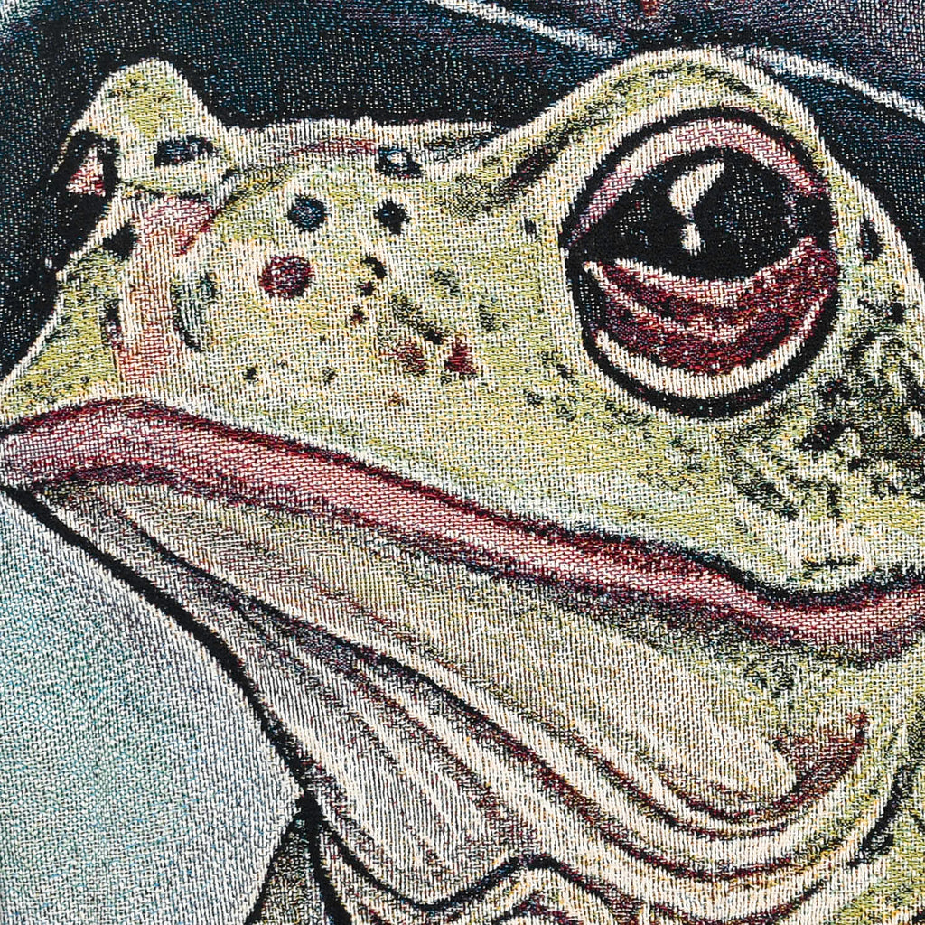 Frog Wizard Full Tapestry Panel Pullover