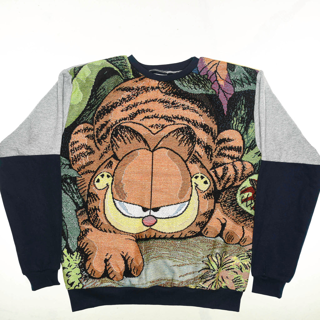 Garfield Tapestry Panel Pullover
