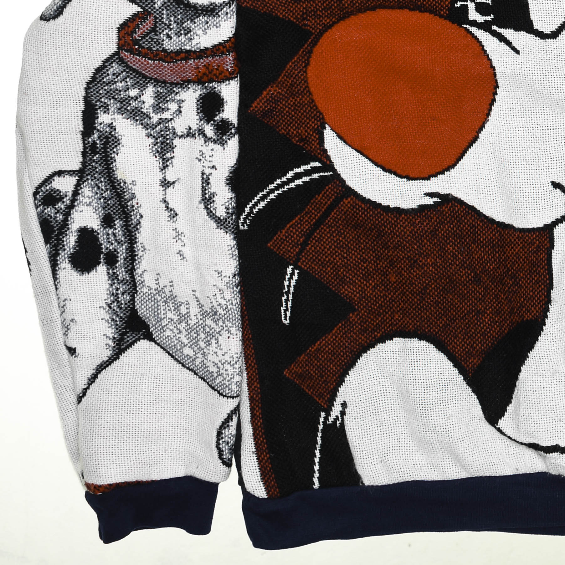 Childhood Cartoon Full Tapestry Panel Pullover