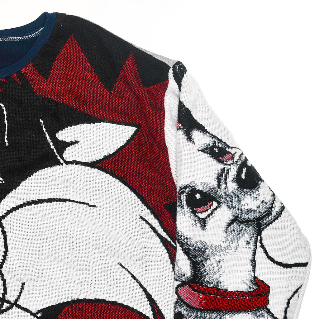 Childhood Cartoon Full Tapestry Panel Pullover