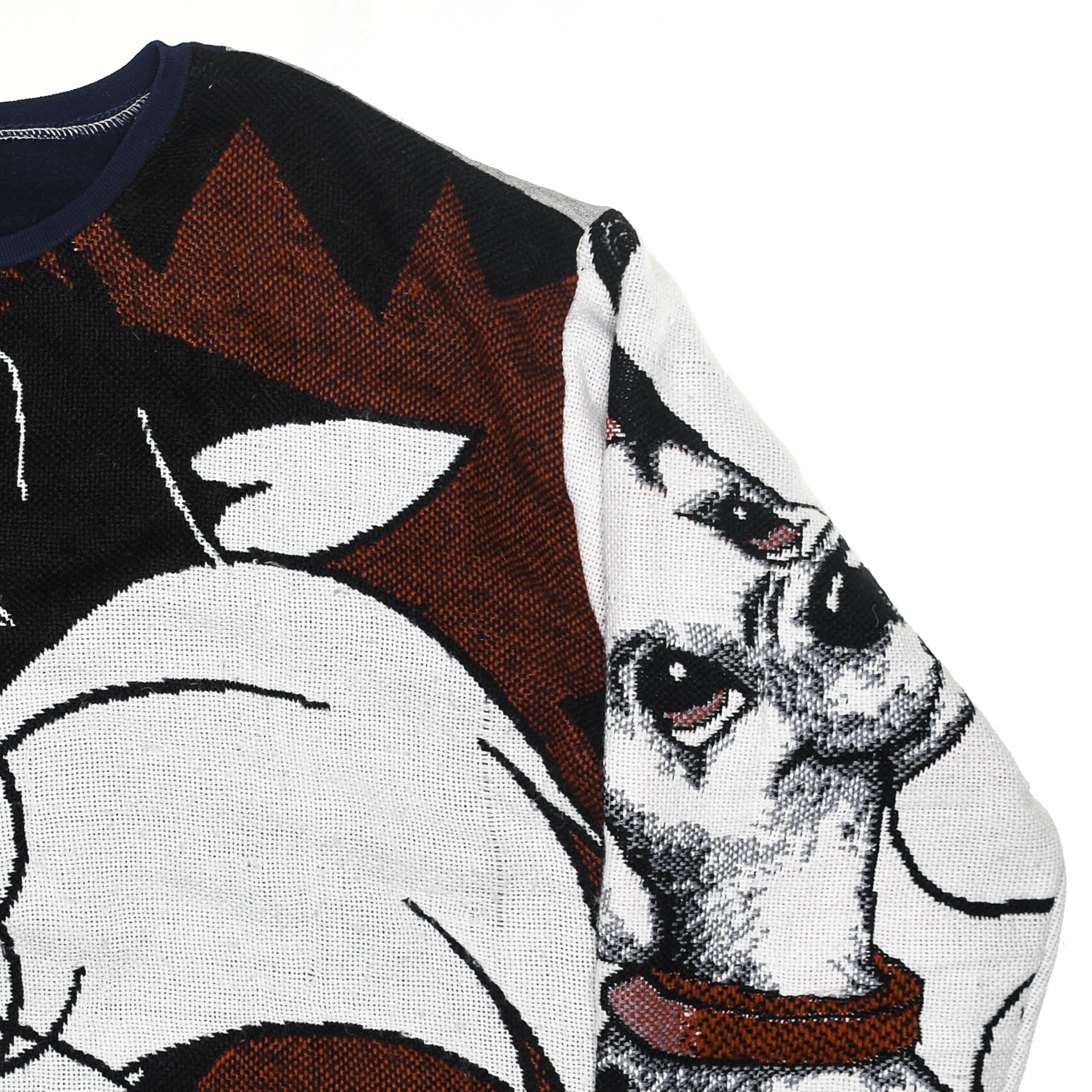Childhood Cartoon Full Tapestry Panel Pullover