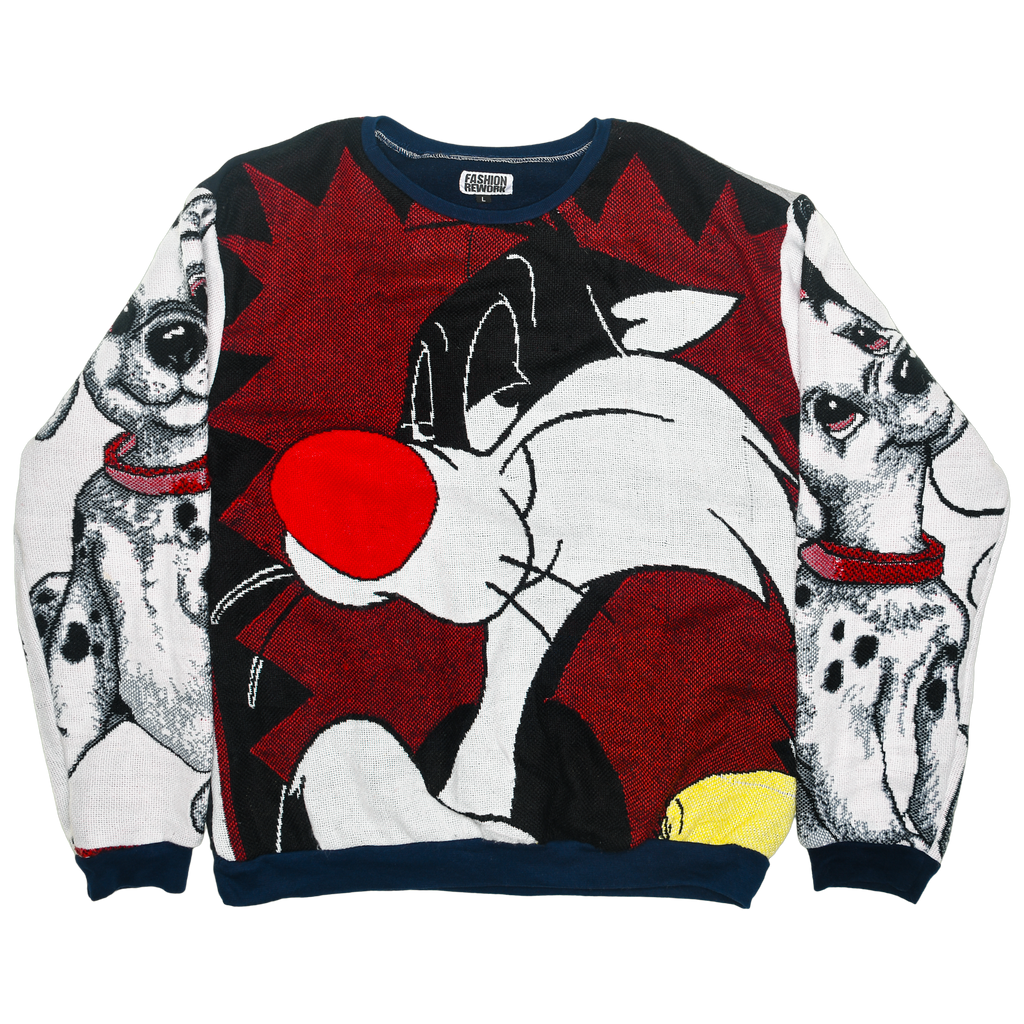 Sylvester the Cat Looney Tunes
 Full Tapestry Panel Pullover