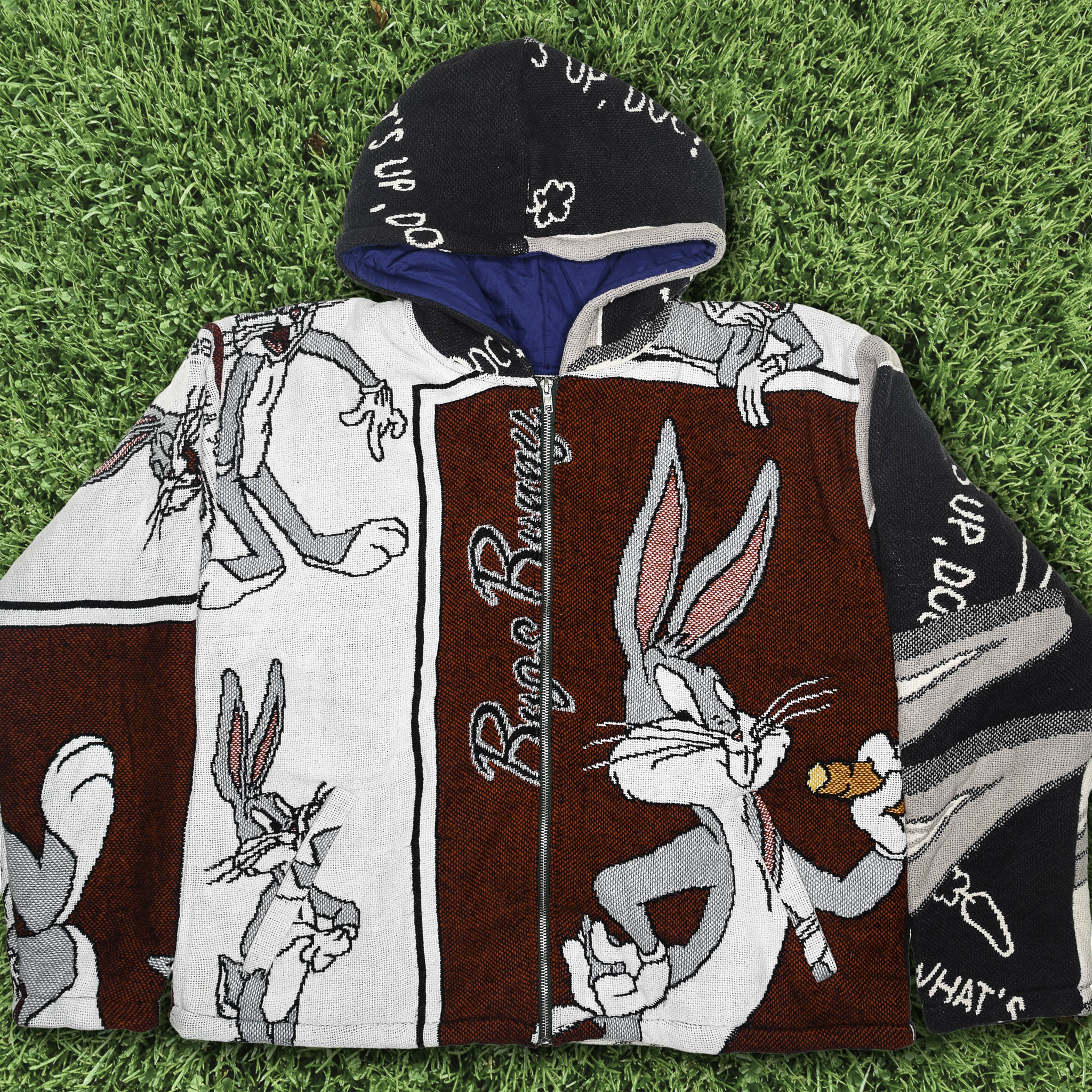 Bugs Bunny Full Tapestry Zip Up