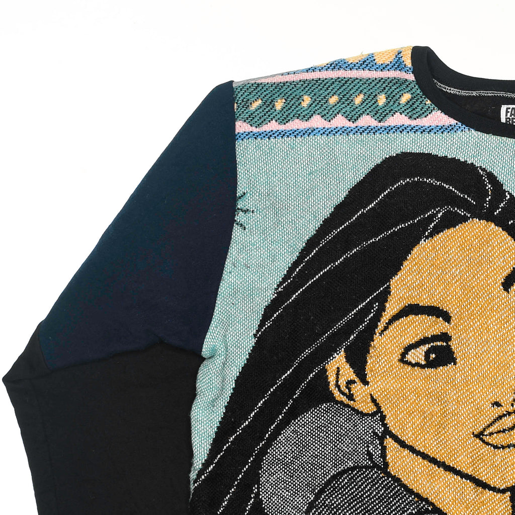 Meeko & Pocahontas Tapestry Panel Pullover