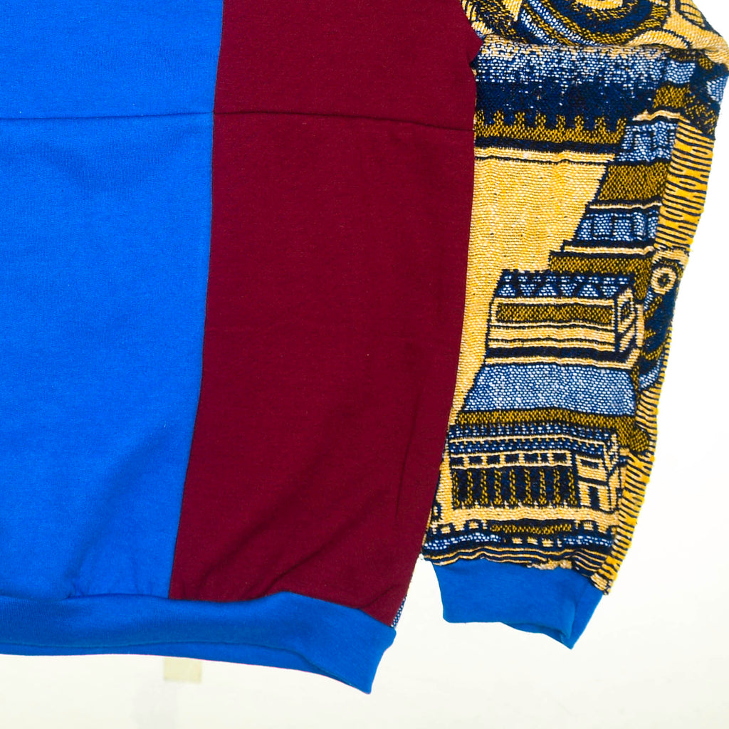 Aztec Sun Stone Tapestry Panel Pullover