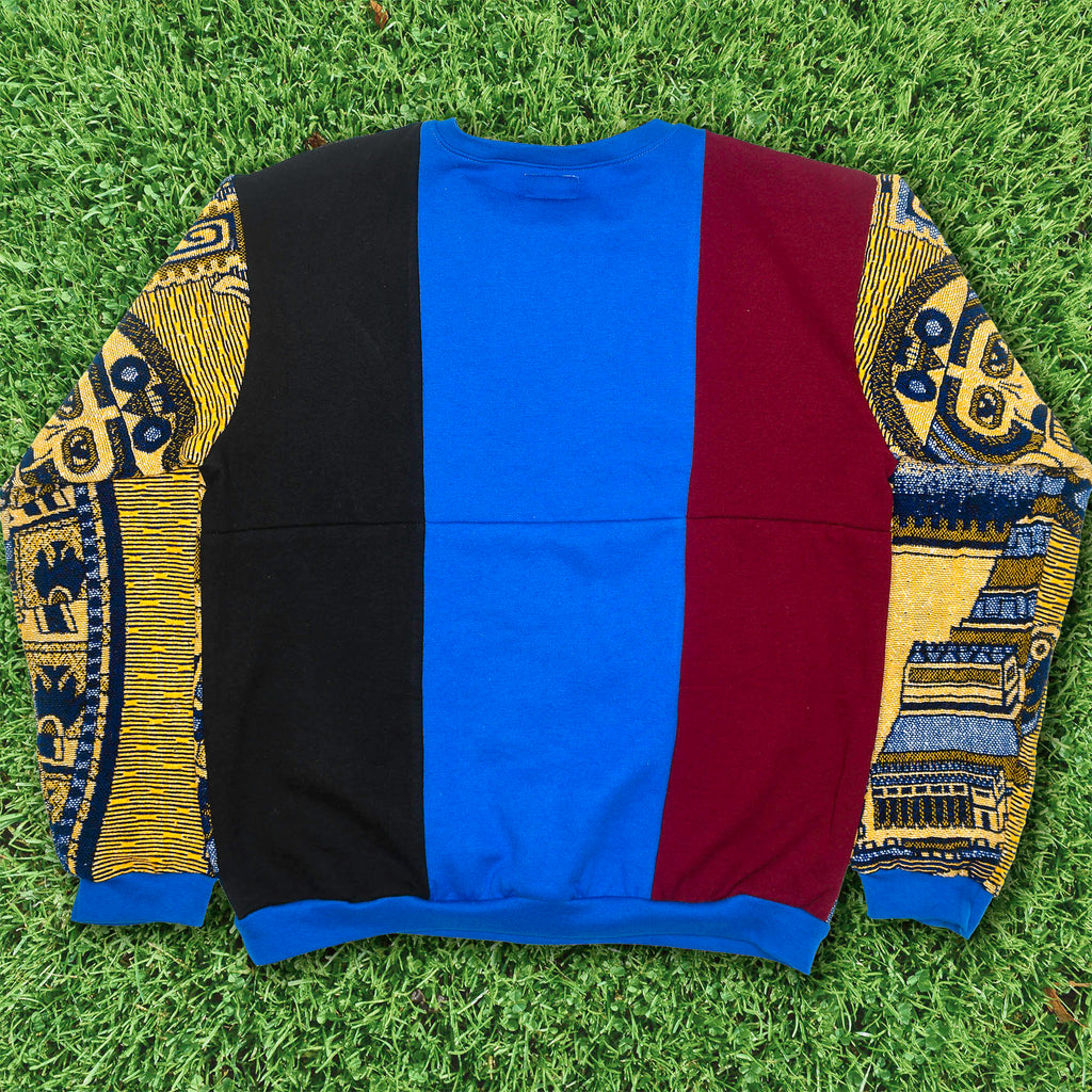Aztec Sun Stone Tapestry Panel Pullover