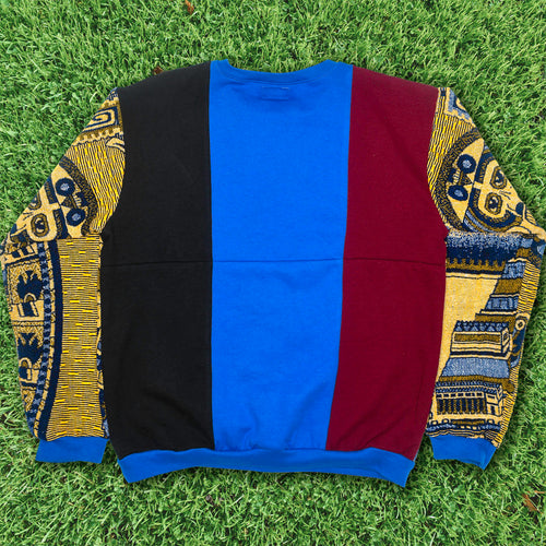 Aztec Sun Stone Tapestry Panel Pullover