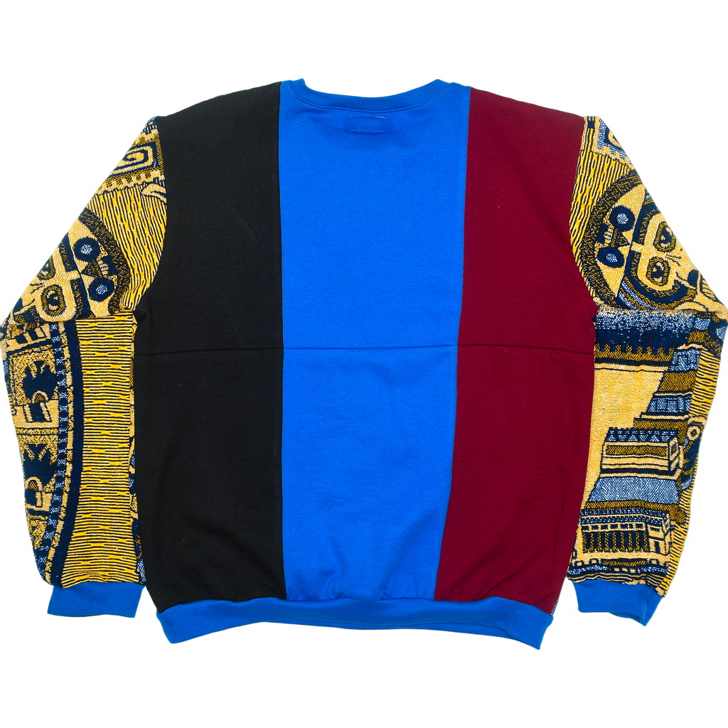 Aztec Sun Stone Full Tapestry Panel Pullover