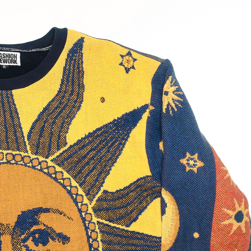 Celestial Sun Full Tapestry Panel Pullover