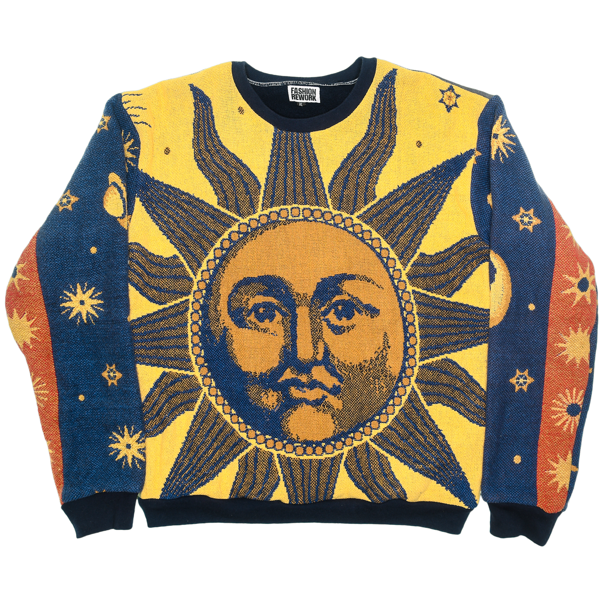 Celestial Sun Full Tapestry Panel Pullover