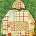 Floral & Gingham Quilt Jacket