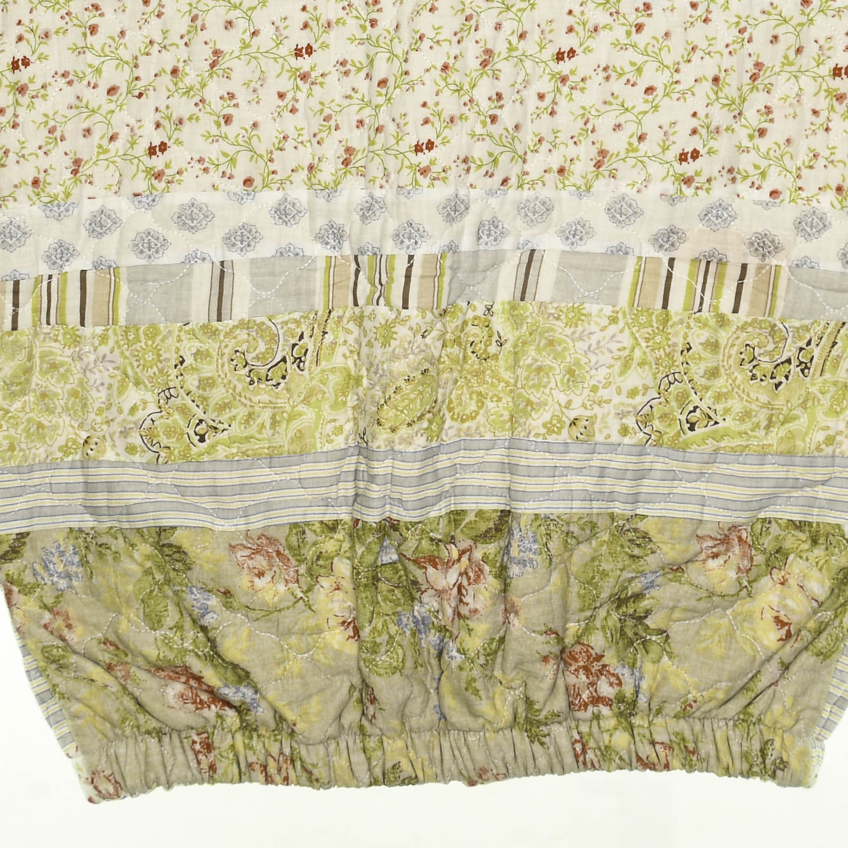 Yellow Patchwork Quilt Bomber Jacket