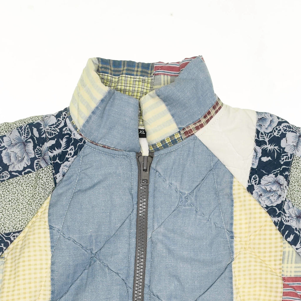 Patchwork Quilt Bomber Coat