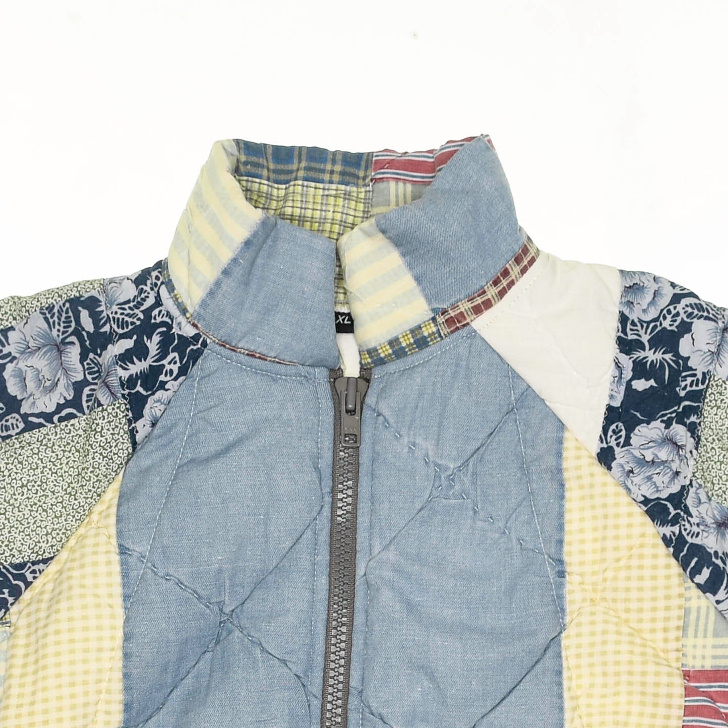 Patchwork Quilt Bomber Coat