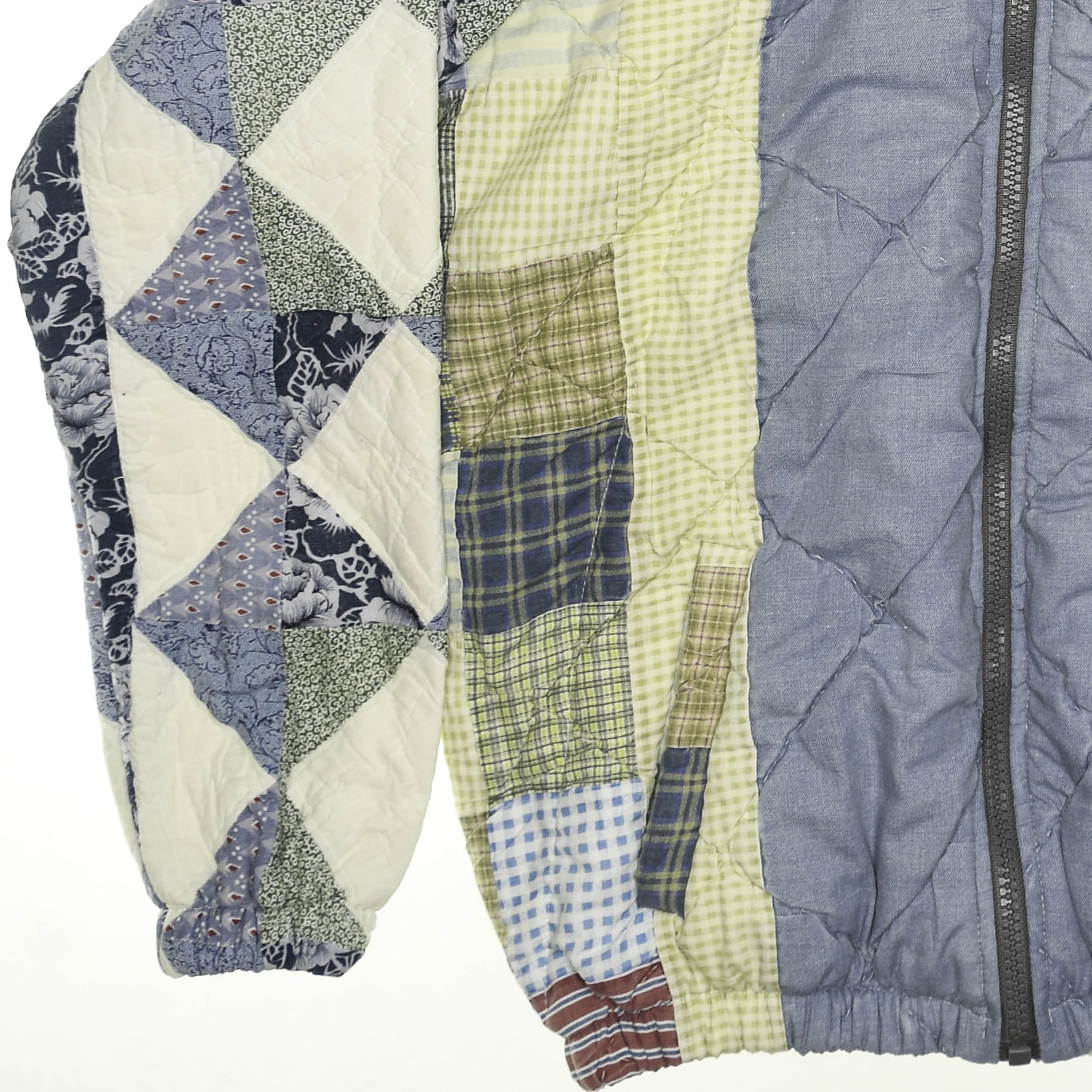 Patchwork Quilt Bomber Coat