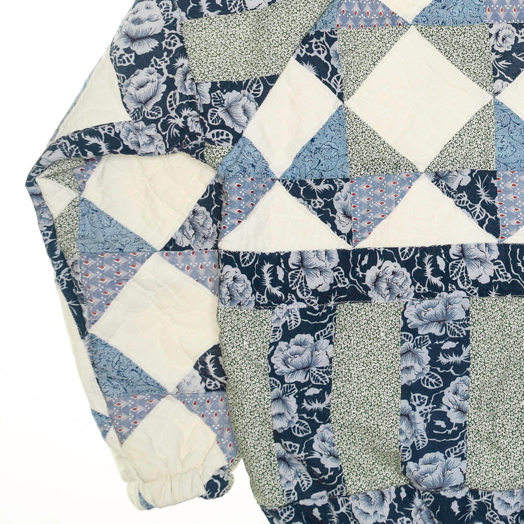 Patchwork Quilt Bomber Coat