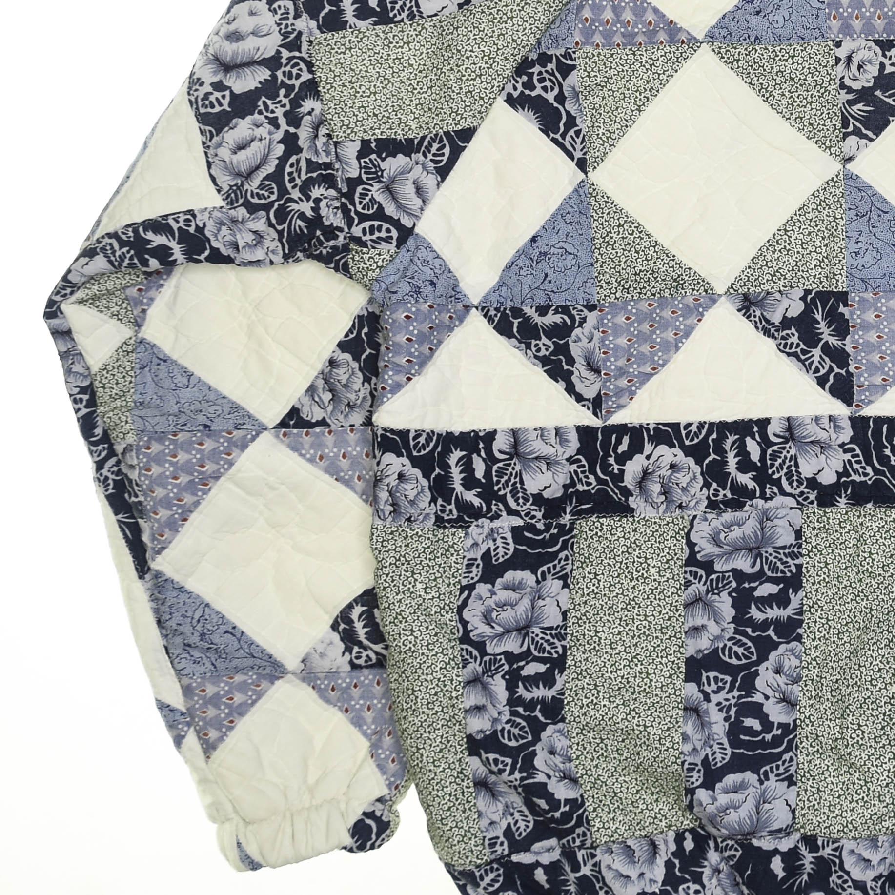 Patchwork Quilt Bomber Coat