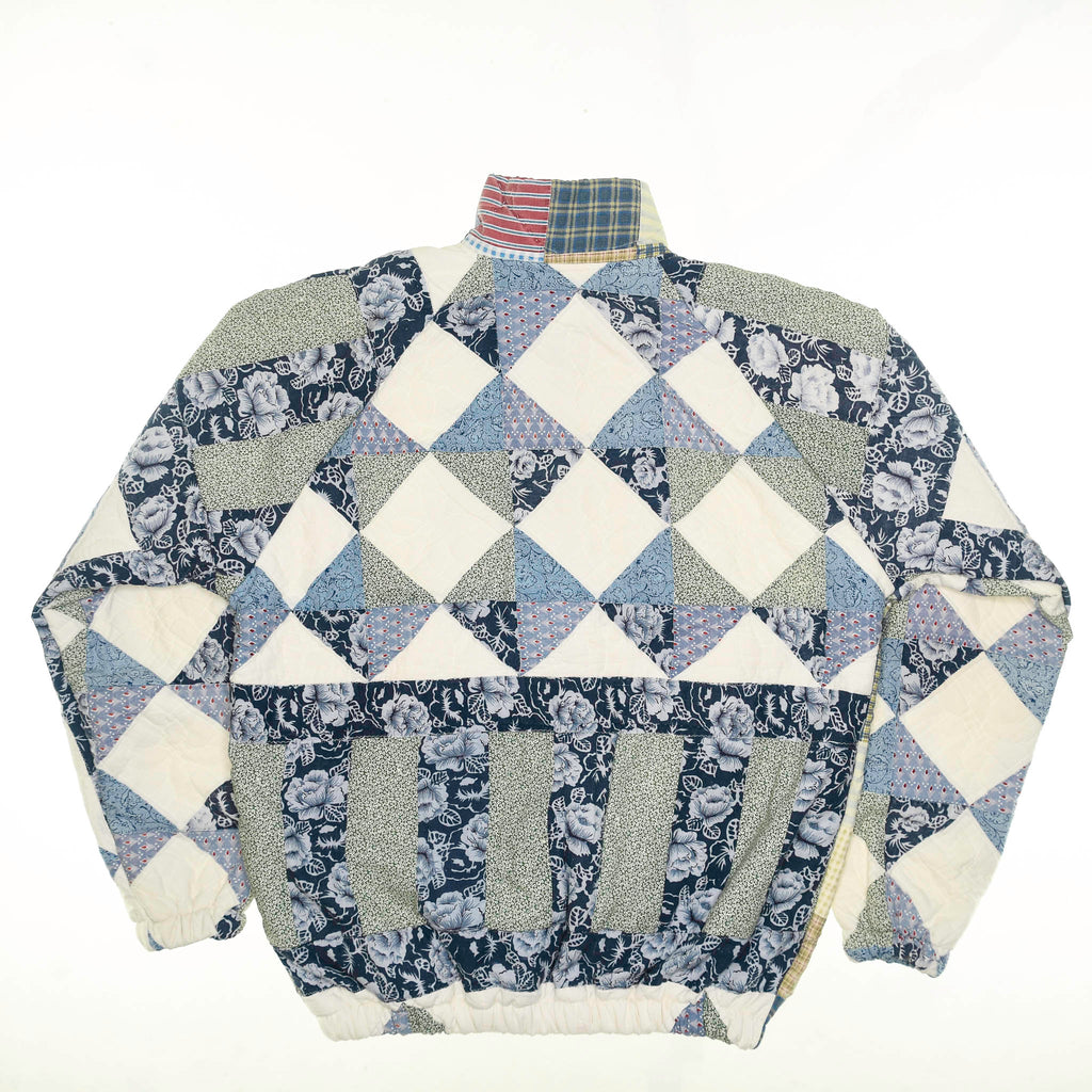 Patchwork Quilt Bomber Coat