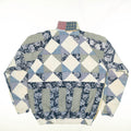 Cozy Retro Patchwork Classic Quilt Bomber