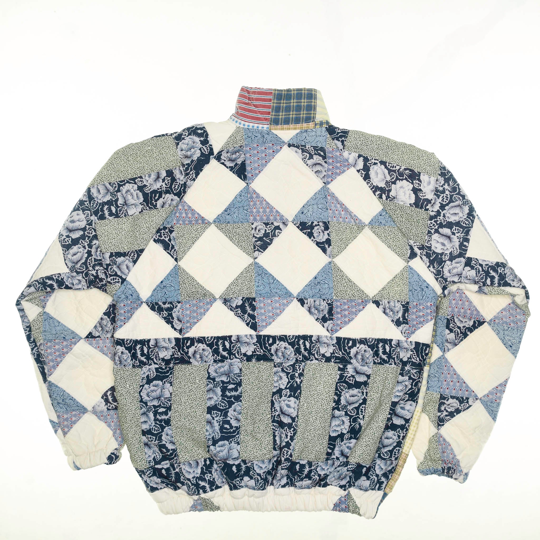 Patchwork Quilt Bomber Coat