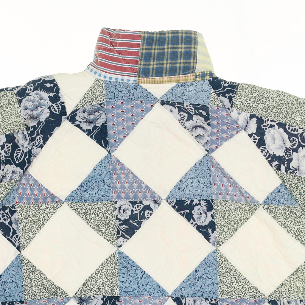 Patchwork Quilt Bomber Coat
