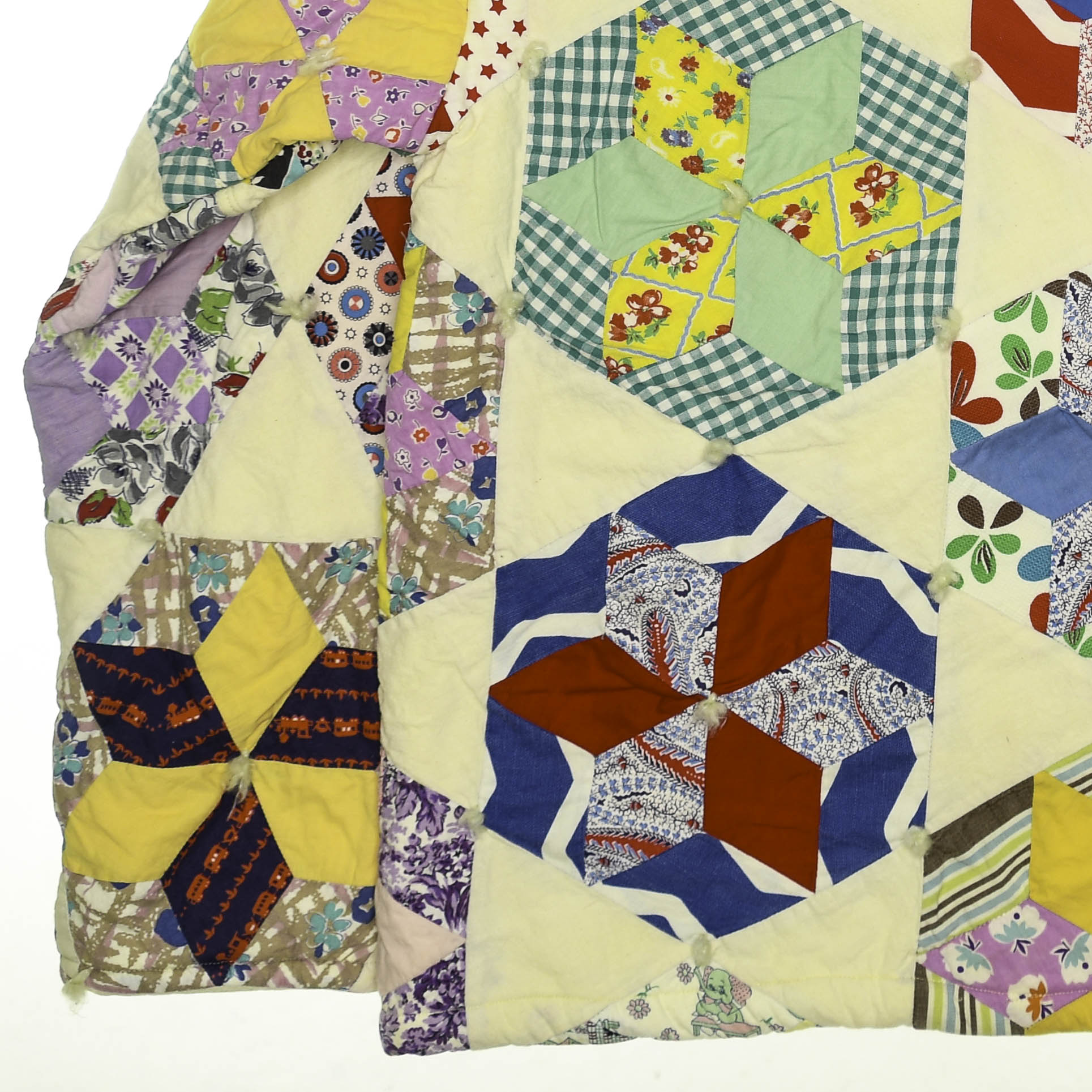 Colorful Kaleidoscope Quilt Jacket