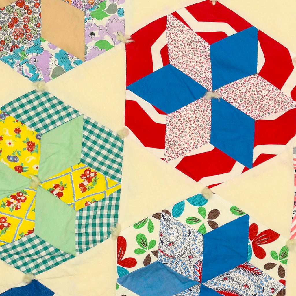 Colorful Kaleidoscope Quilt Jacket