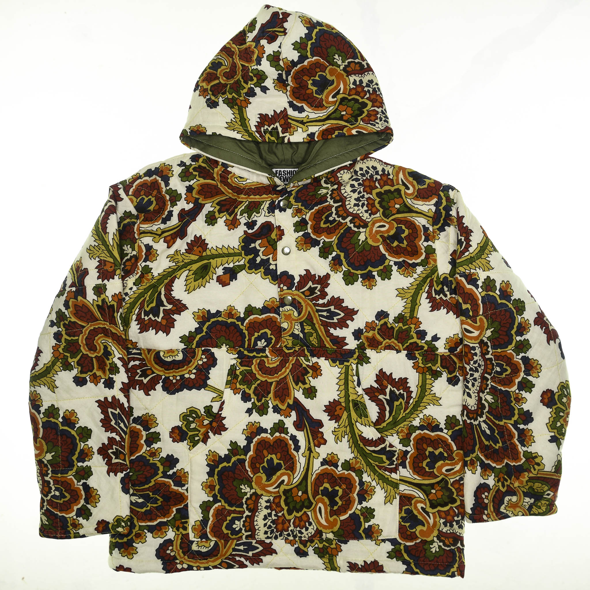 Paisley Coastal Quilt Nomad Hoodie