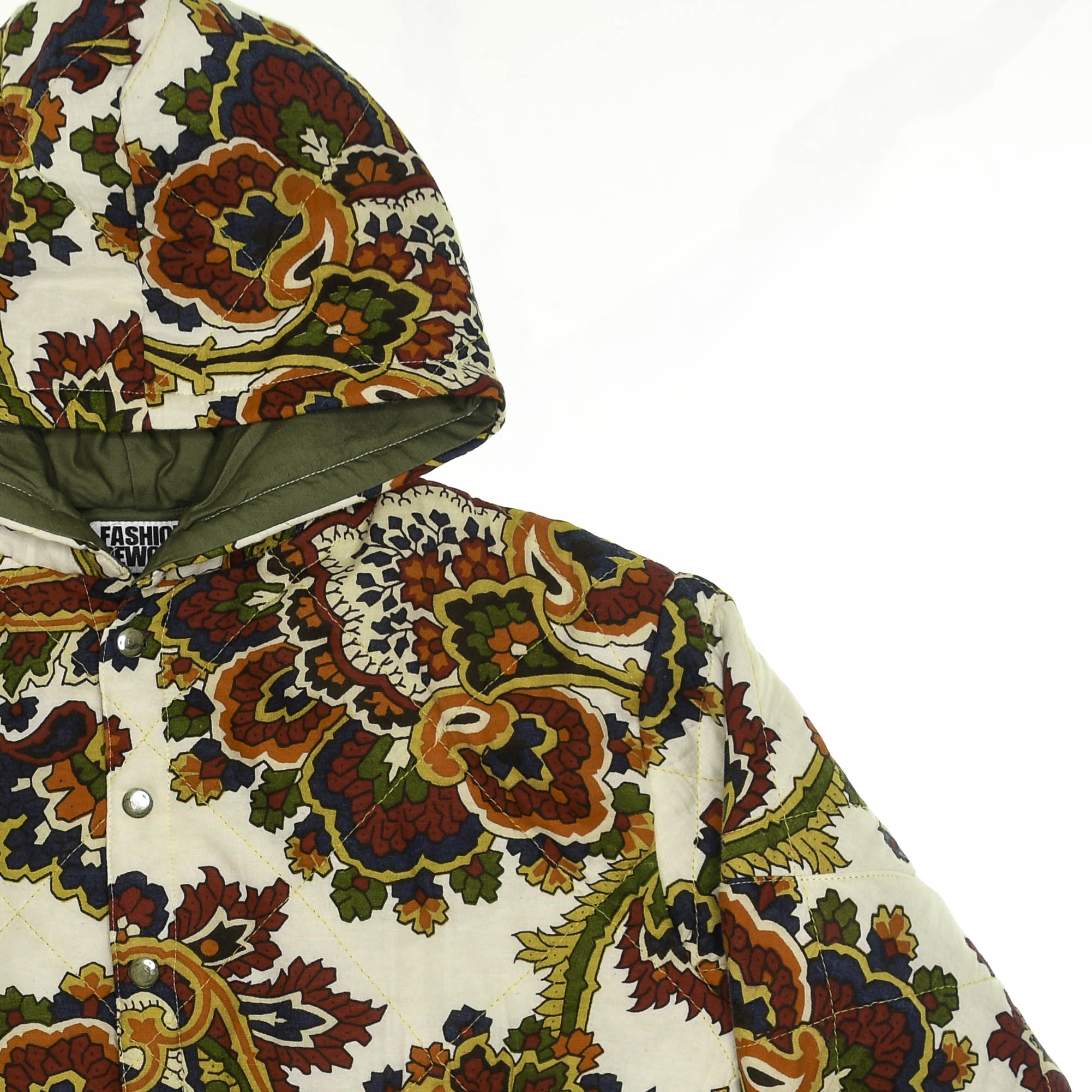 Paisley Coastal Quilt Nomad Hoodie