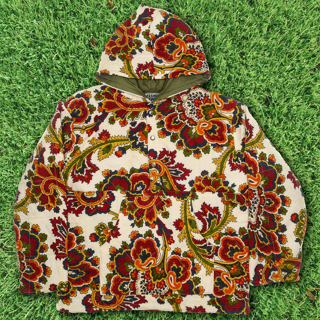 Paisley Coastal Quilt Nomad Hoodie