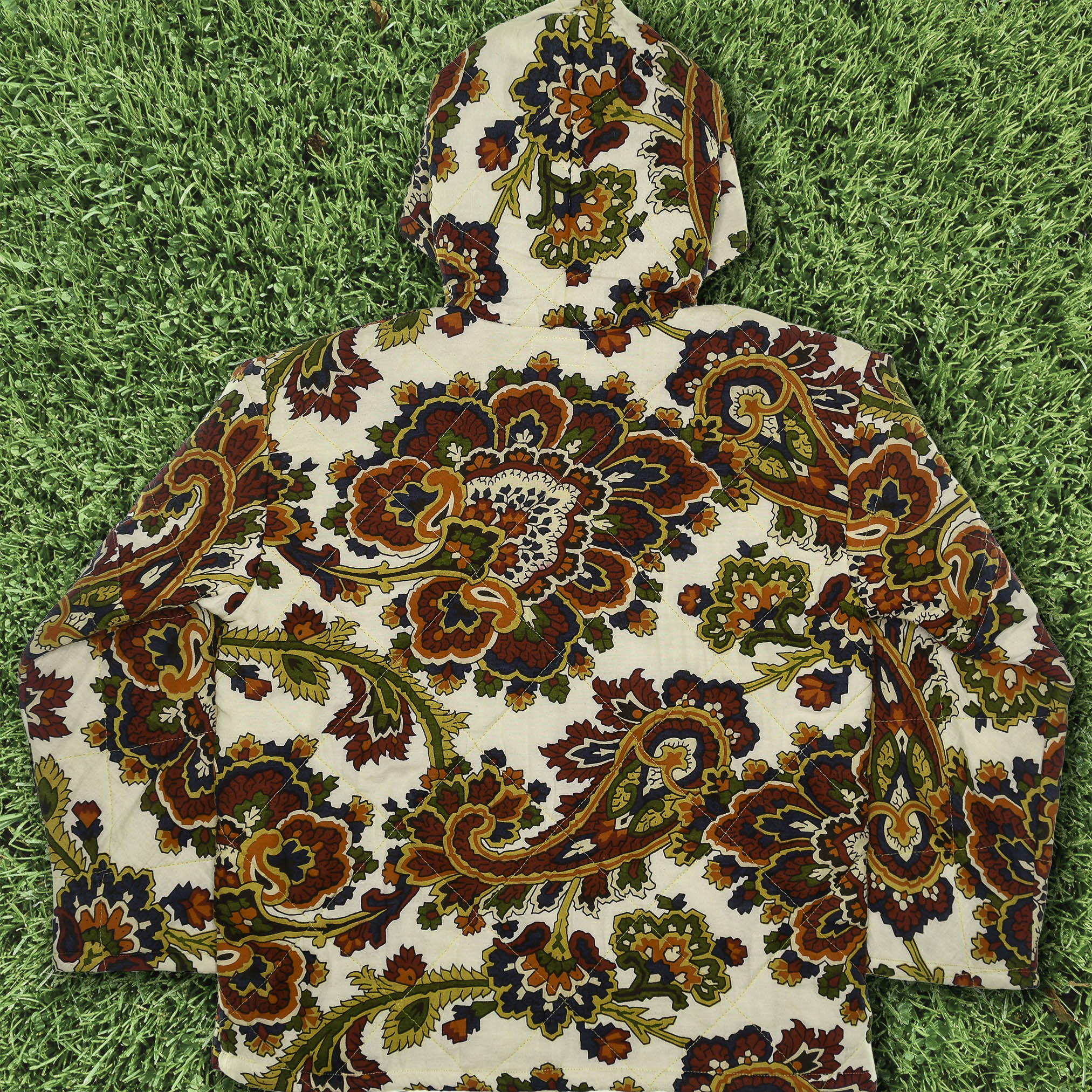 Paisley Coastal Quilt Nomad Hoodie