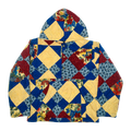 Bold Floral Patchwork Coastal Nomad Quilt Hoodie