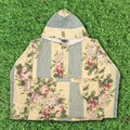 Vintage Floral Cottagecore Quilt Hoodie