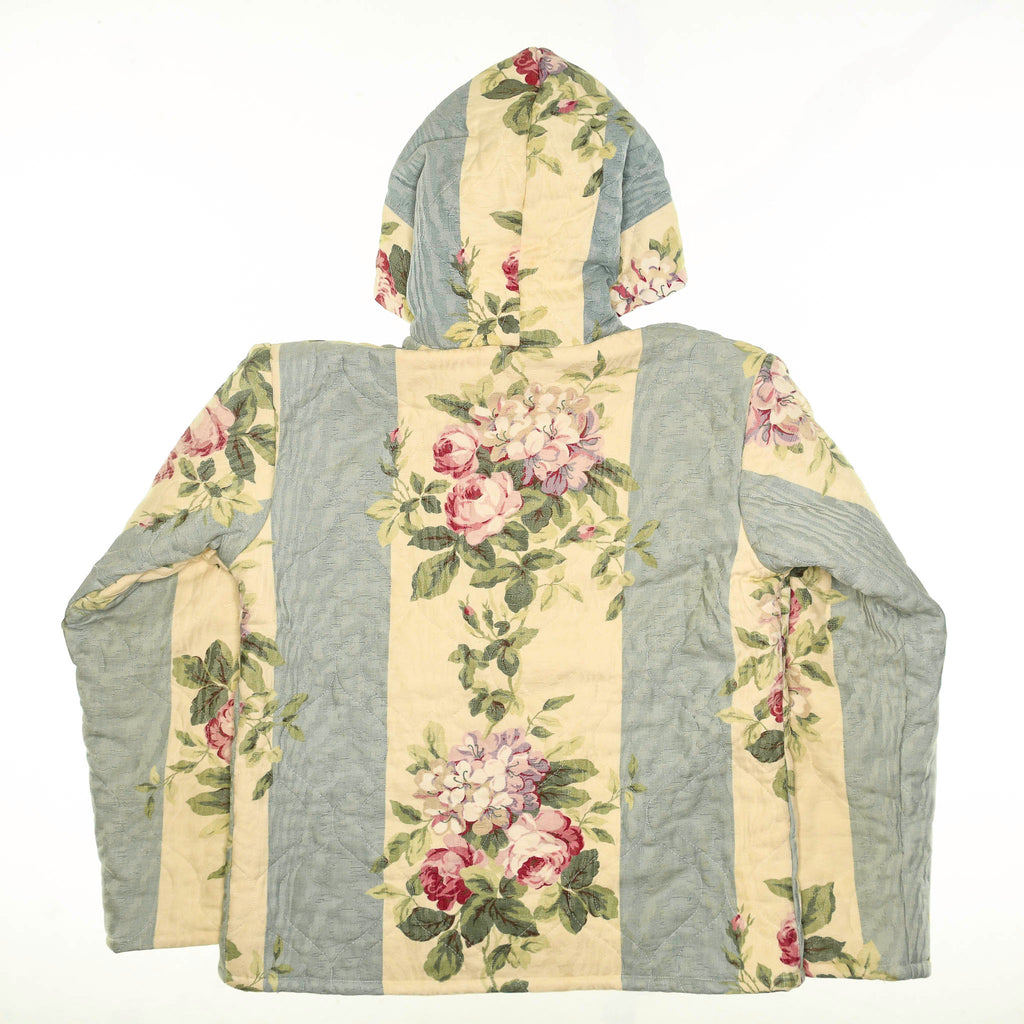 Vintage Floral Cottagecore Quilt Hoodie