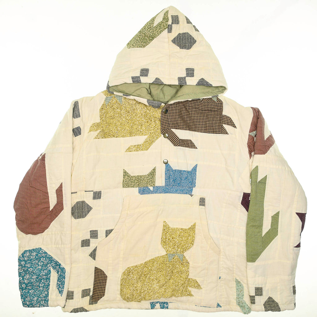 Patchwork Cat Quilt Jacket