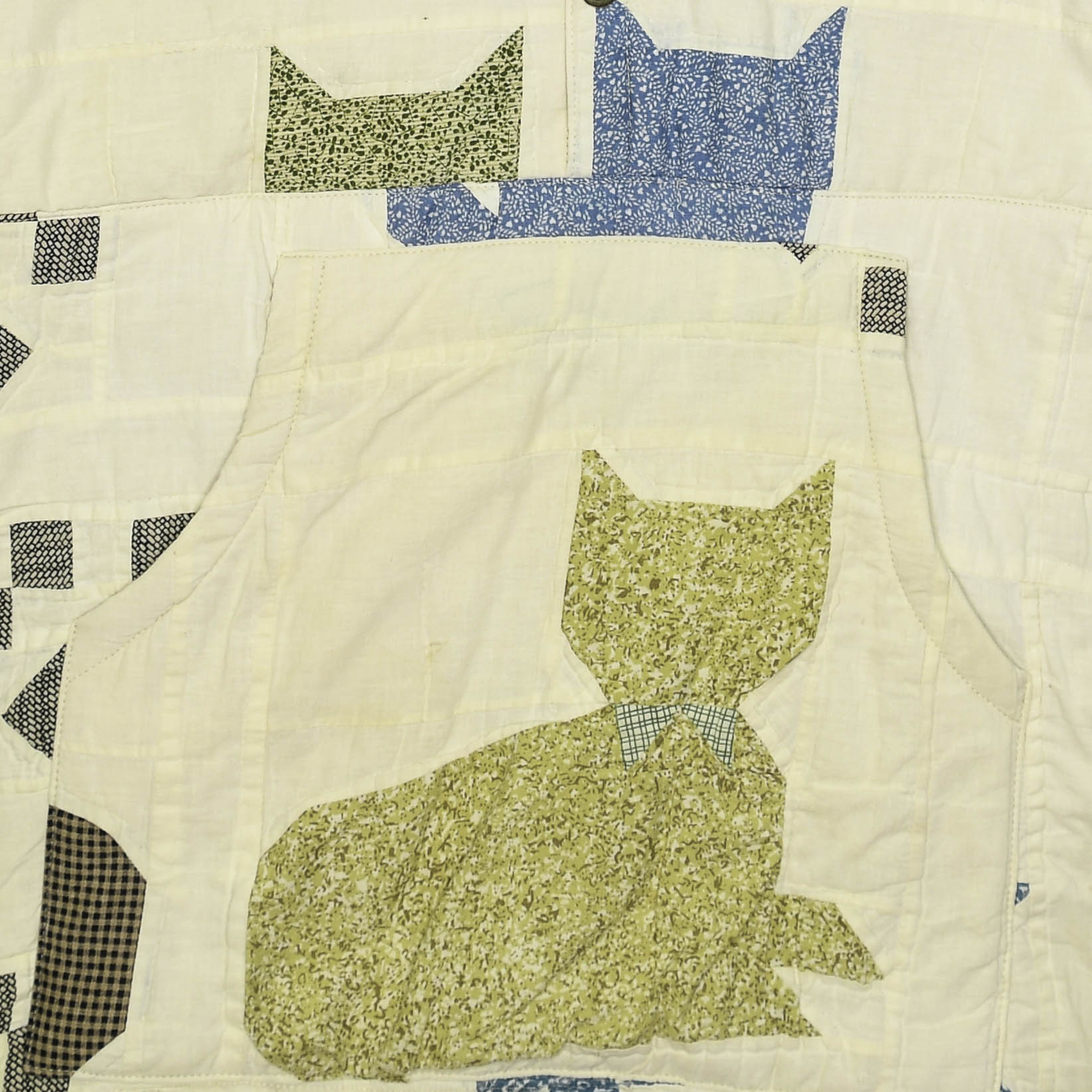 Patchwork Cat Quilt Jacket